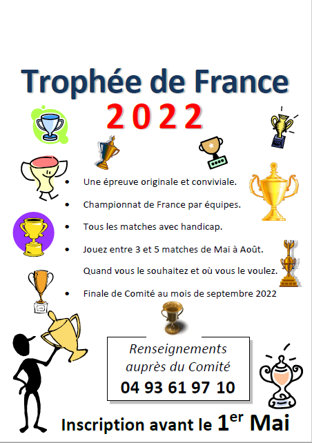 Trophée de France 2022