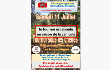 Tournoi sous les chênes - Draguignan BC