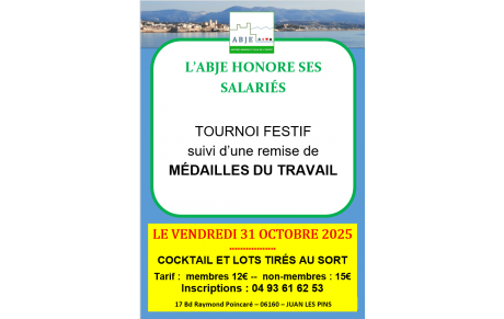 ABJE &amp; médailles du travail