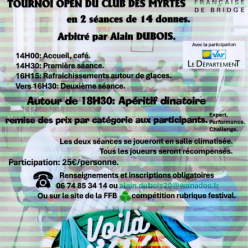 Tournoi Open des Myrtes